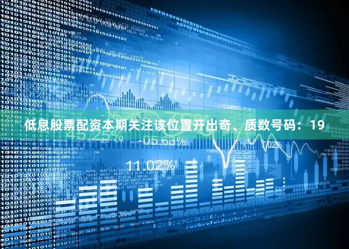 低息股票配资本期关注该位置开出奇、质数号码：19
