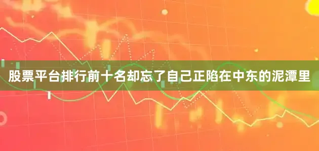 股票平台排行前十名却忘了自己正陷在中东的泥潭里